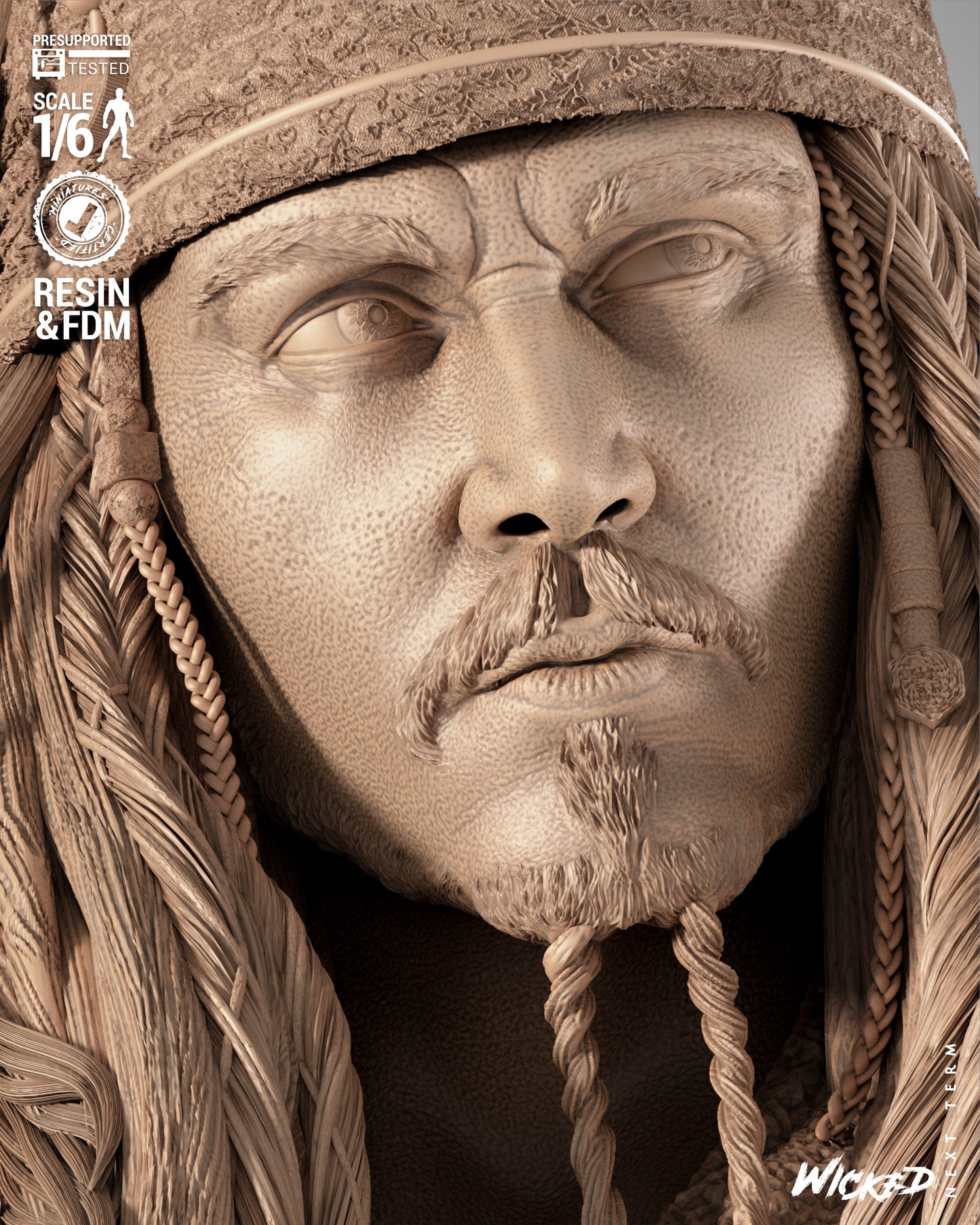 Jack Sparrow & Hector Barbossa Diorama