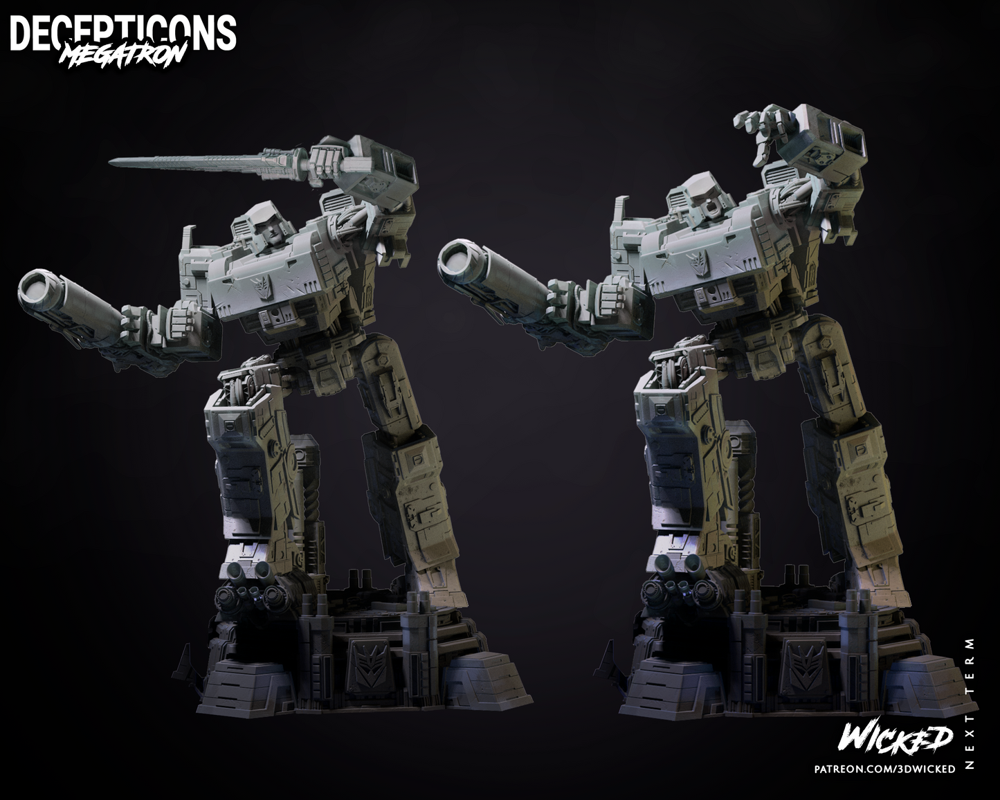 Megatron Statue