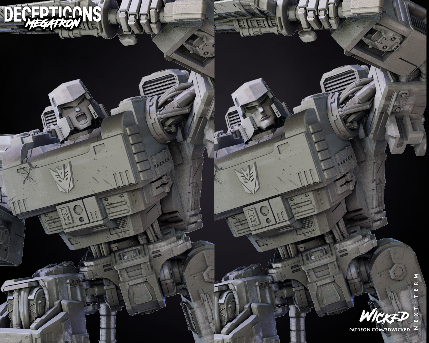 Megatron Statue