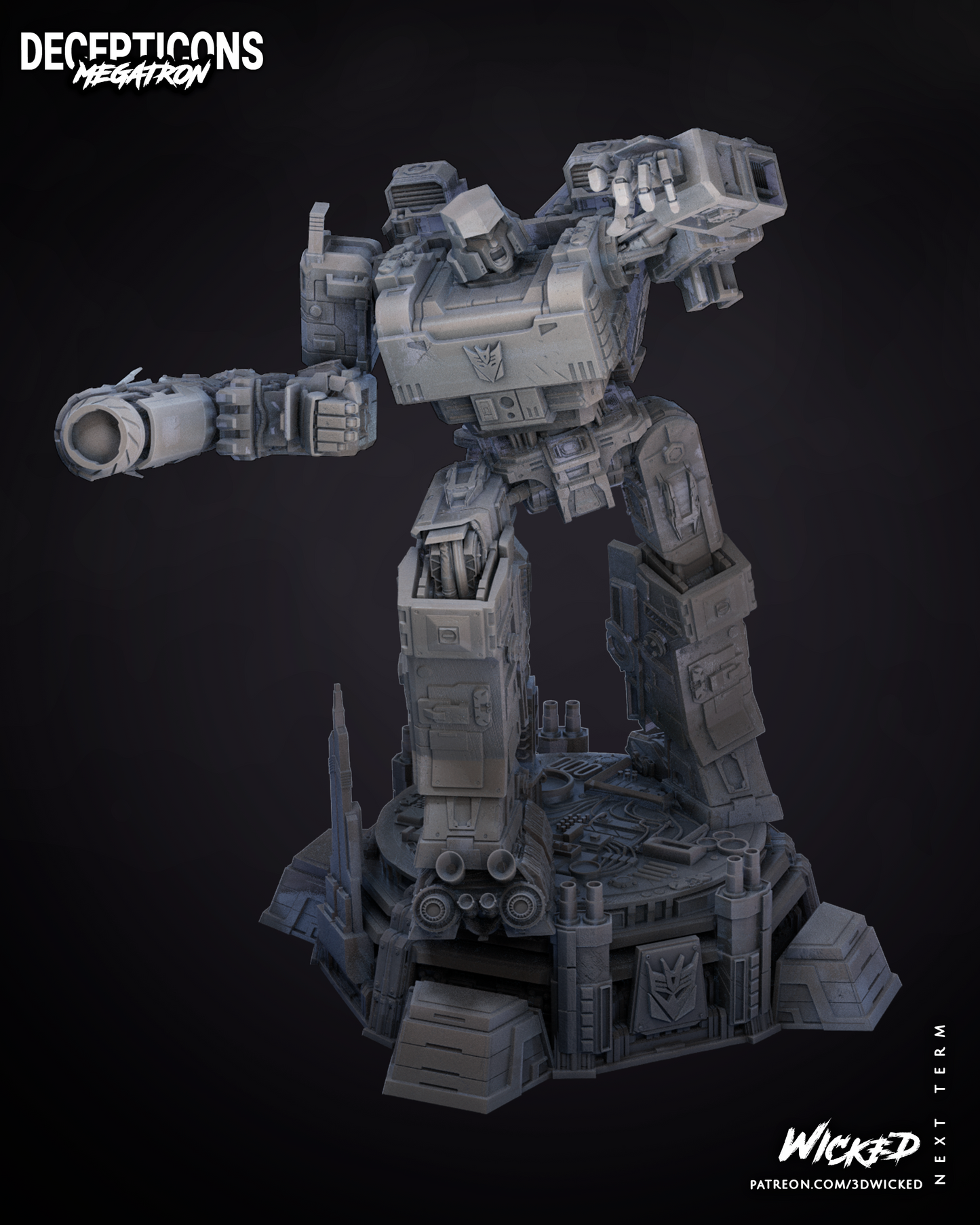 Megatron Statue