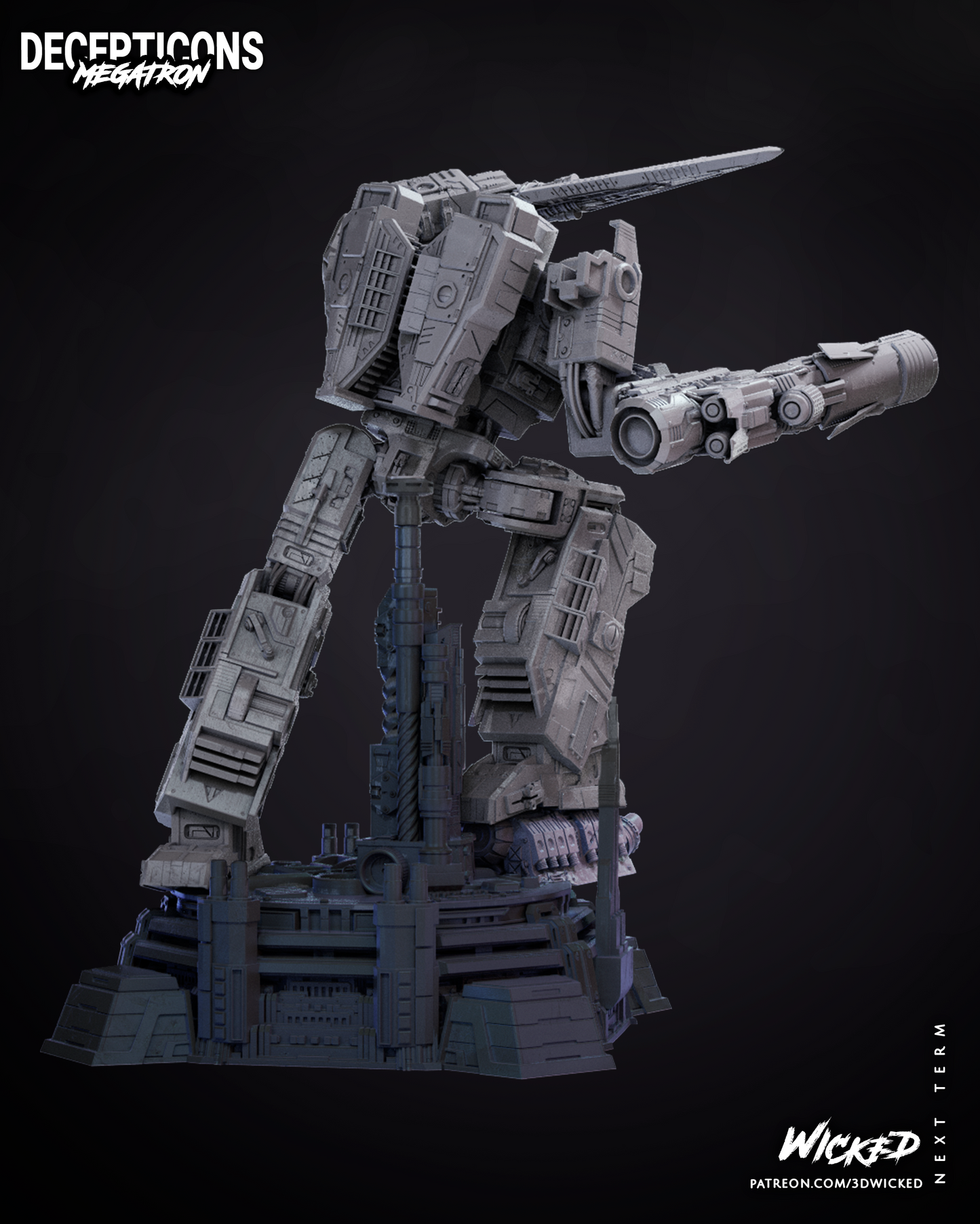 Megatron Statue
