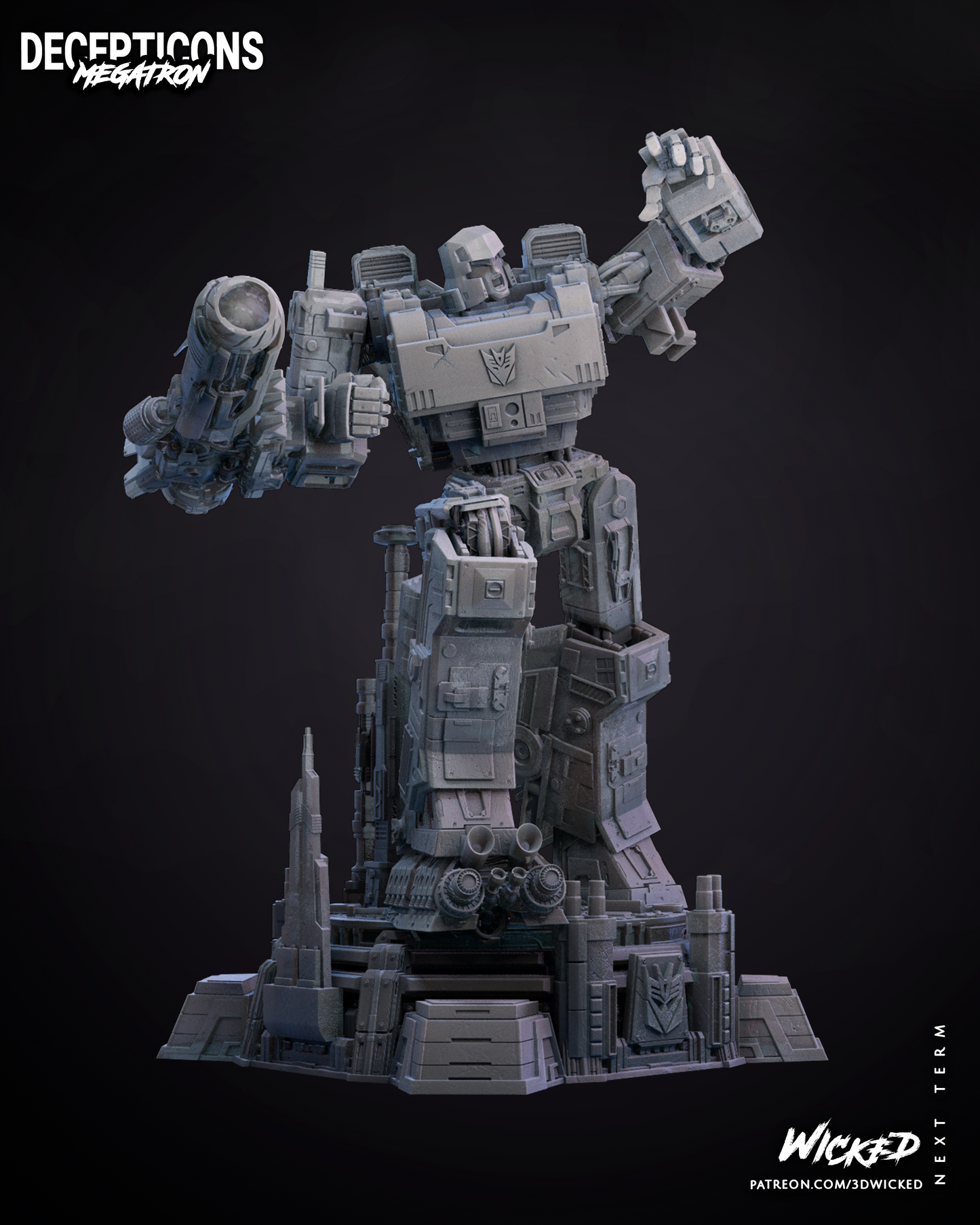 Megatron Statue