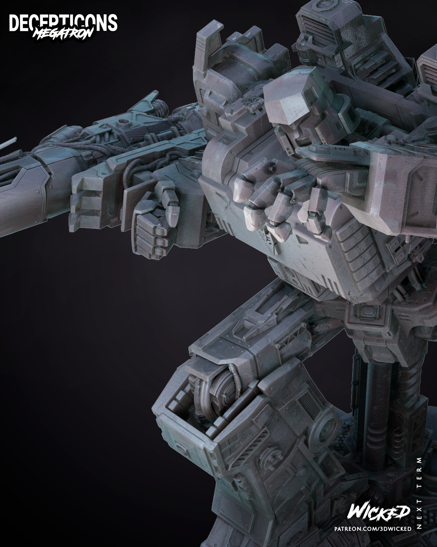 Megatron Statue