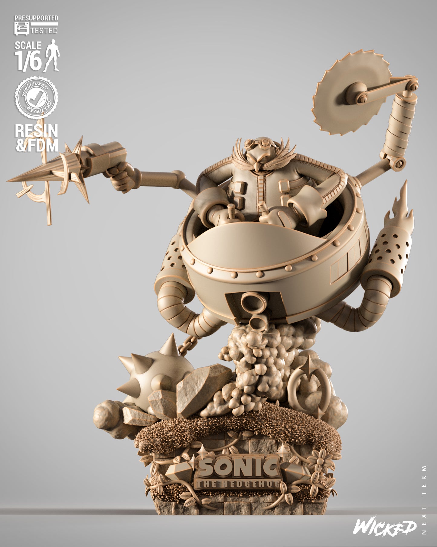 Dr. Eggman Statue