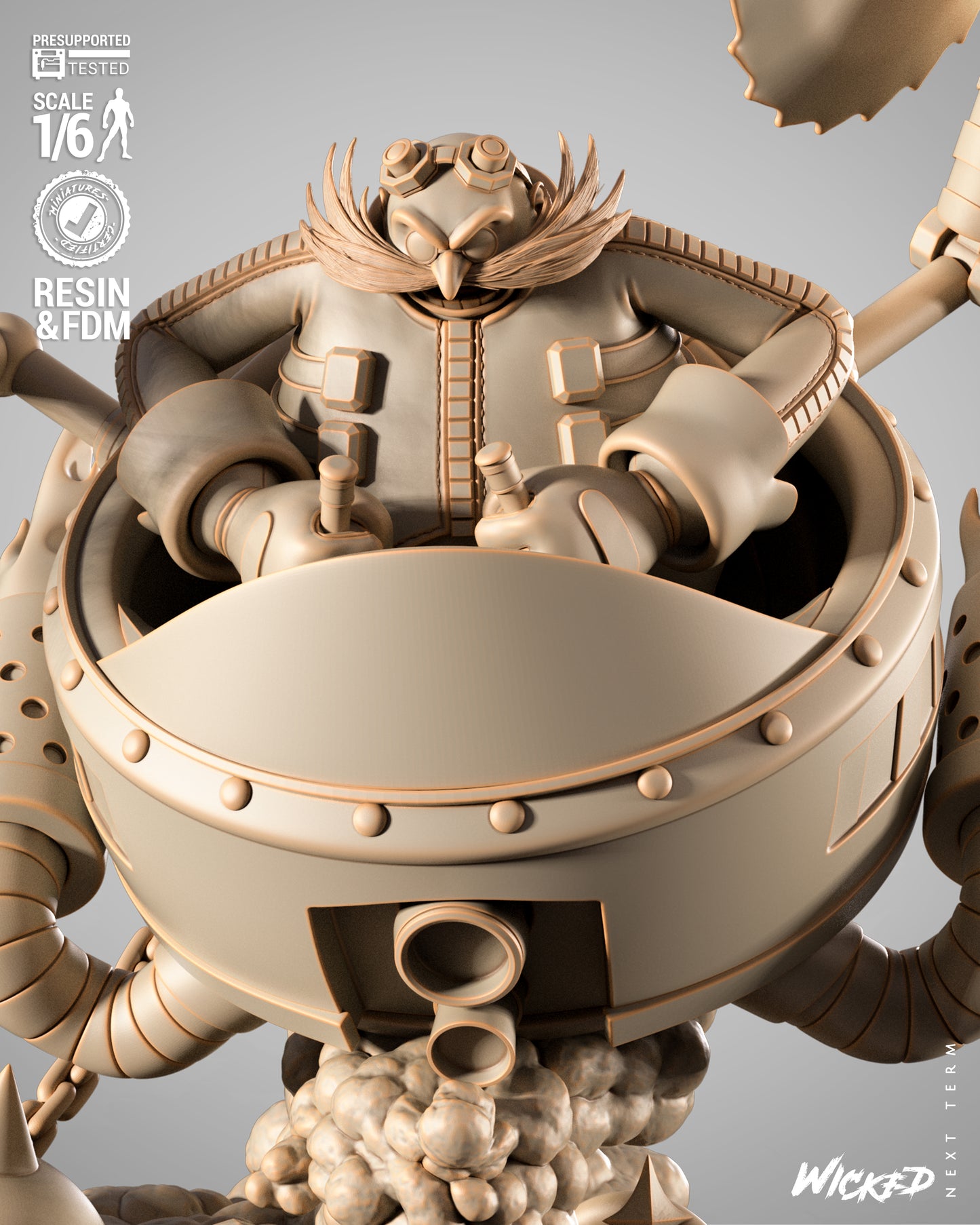 Dr. Eggman Statue