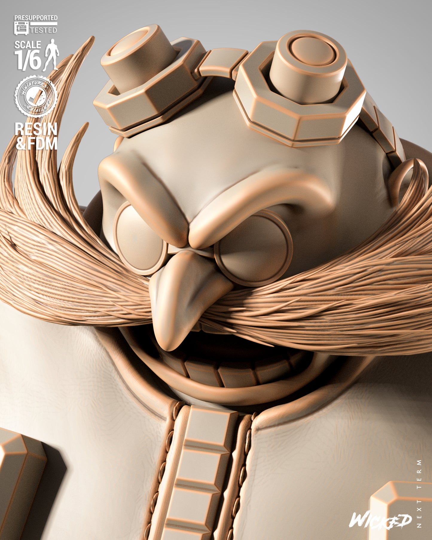 Dr. Eggman Statue