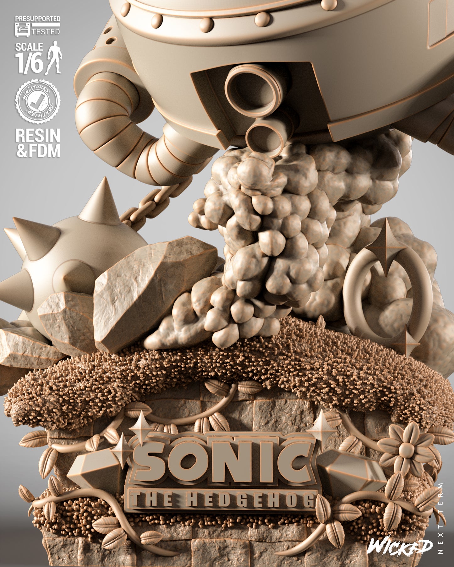 Dr. Eggman Statue