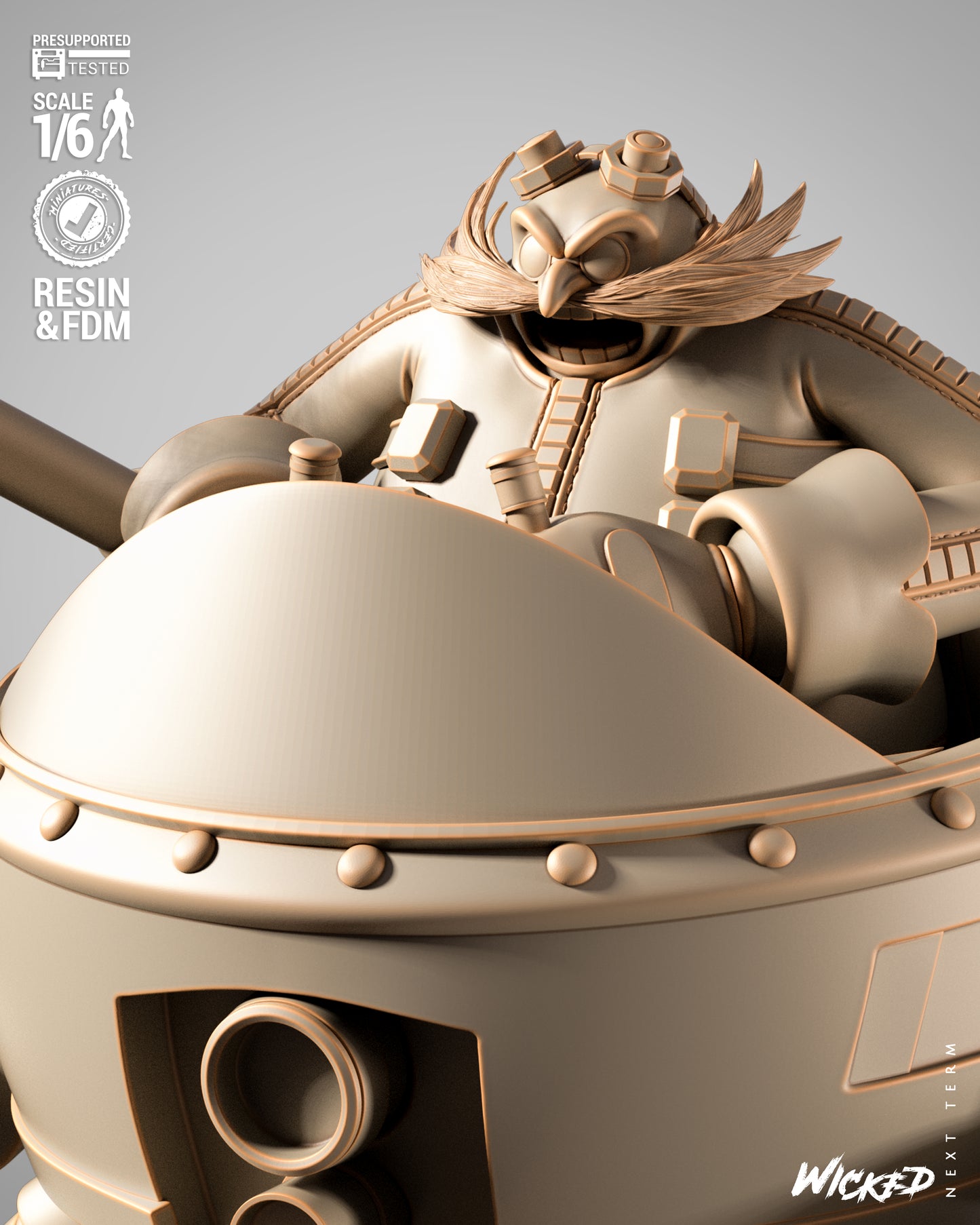 Dr. Eggman Statue