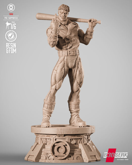 Guy Gardner Statue 3D-Printed Kit