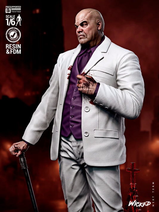 Kingpin Statue 3D-Printed Kit