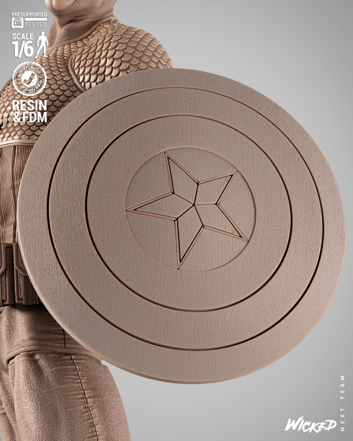 Captain America 2025 Statue