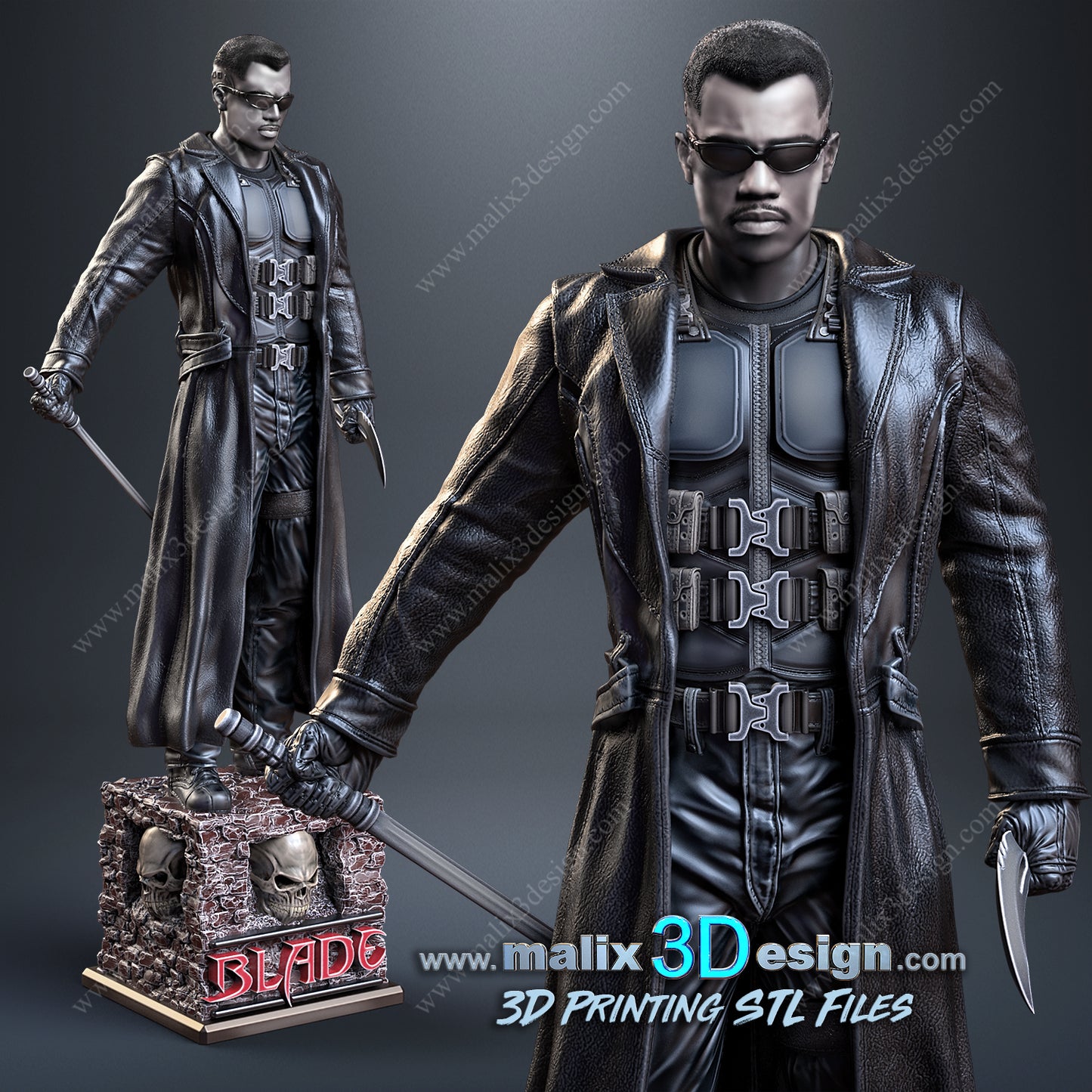 Blade Statue