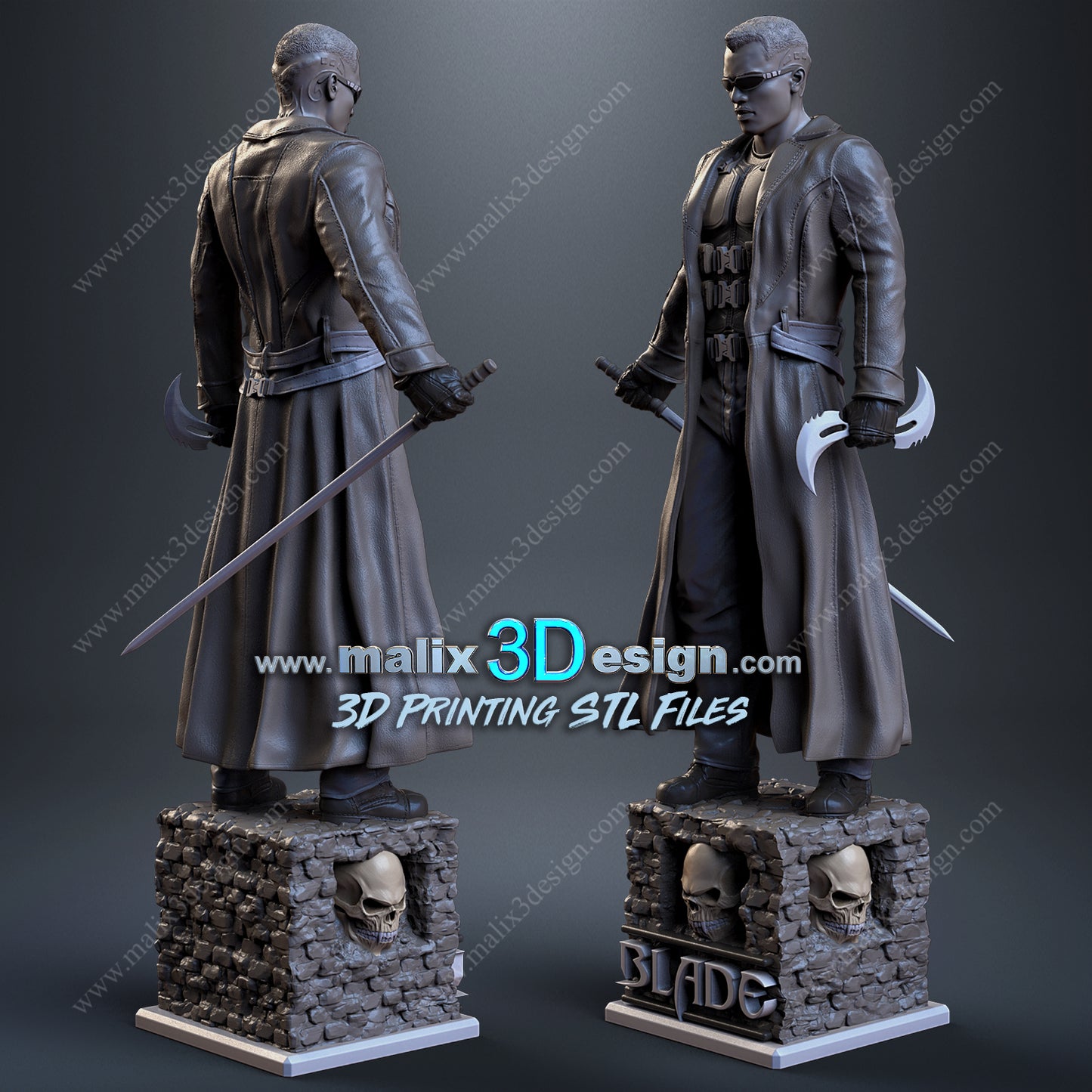 Blade Statue