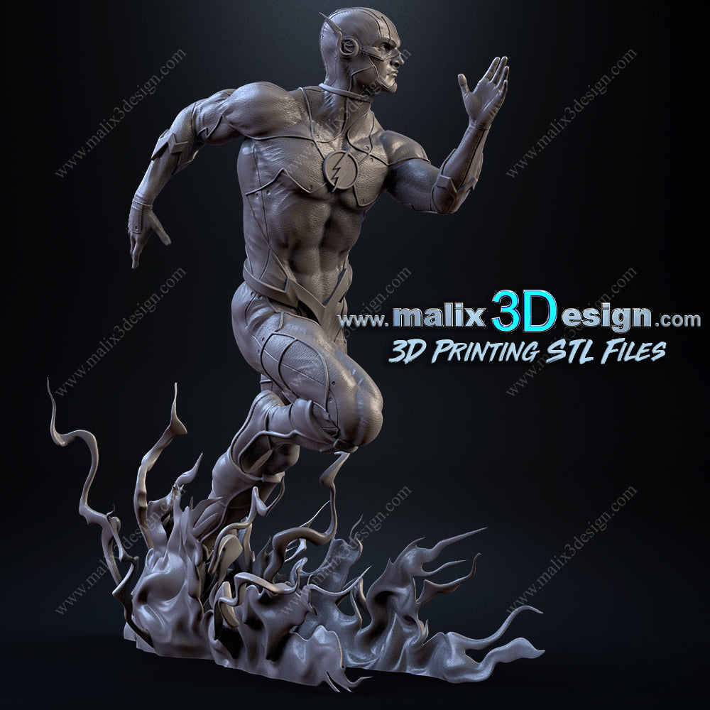 The Flash Statue