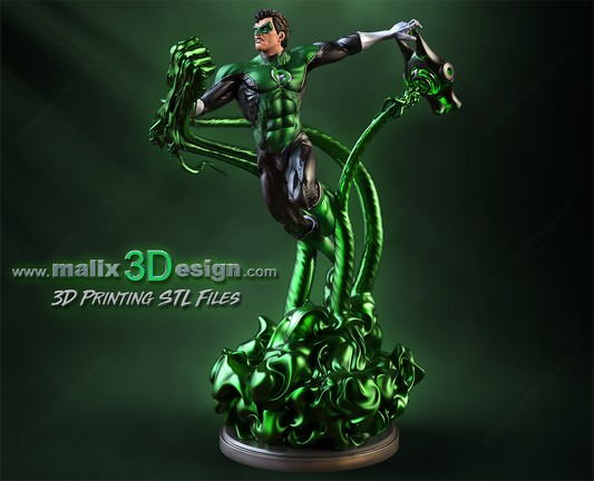 Green Lantern Statue