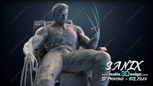 Wolverine Statue