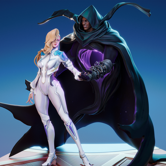 Cloak And Dagger Statue