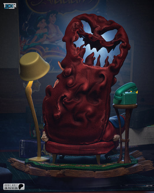 Courage The Cowardly Dog Statue