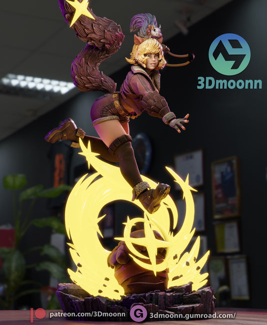 Squirrel Girl Statue