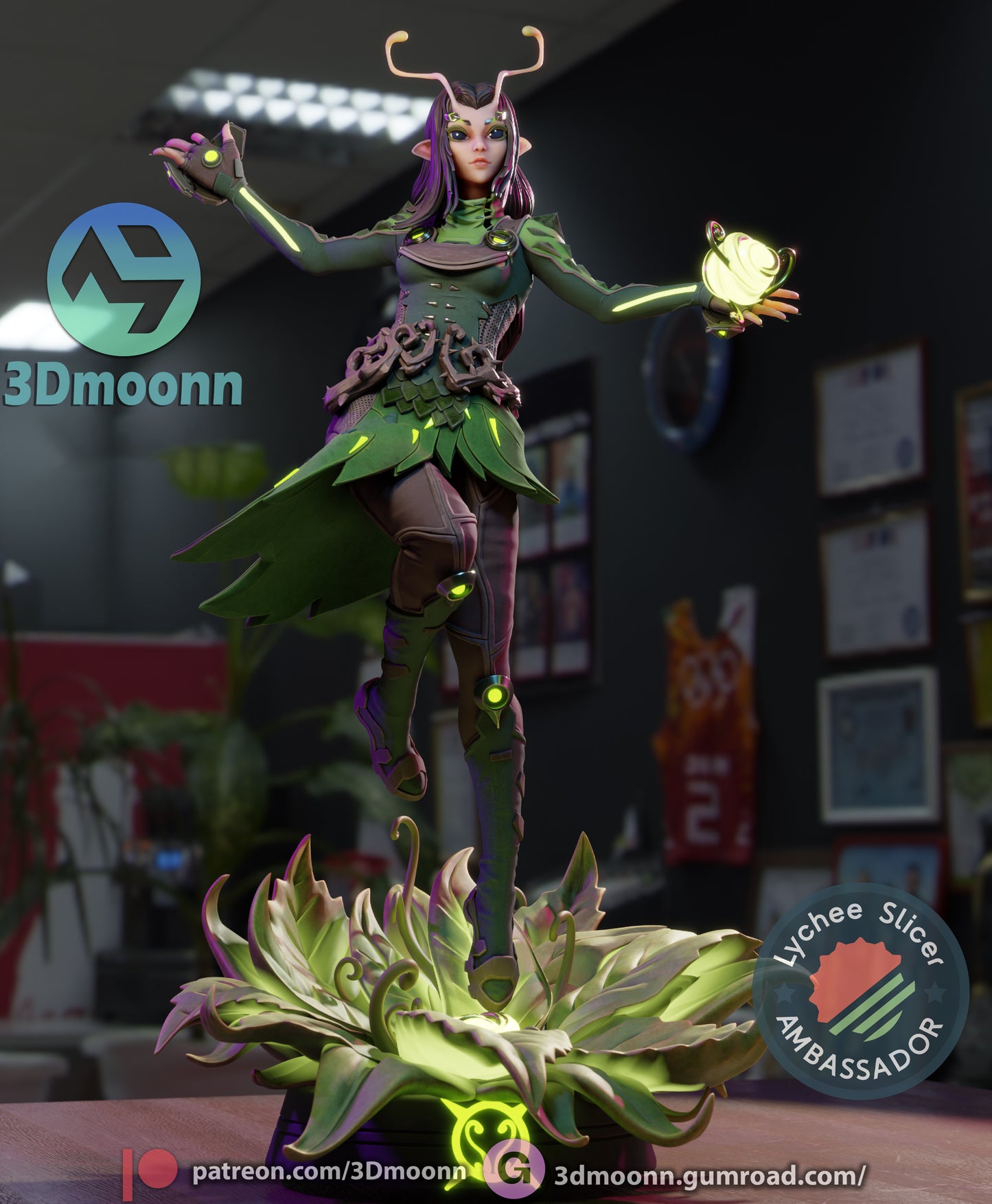 Mantis Statue