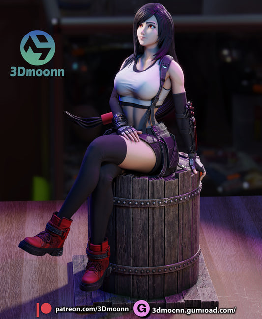 Tifa Statue
