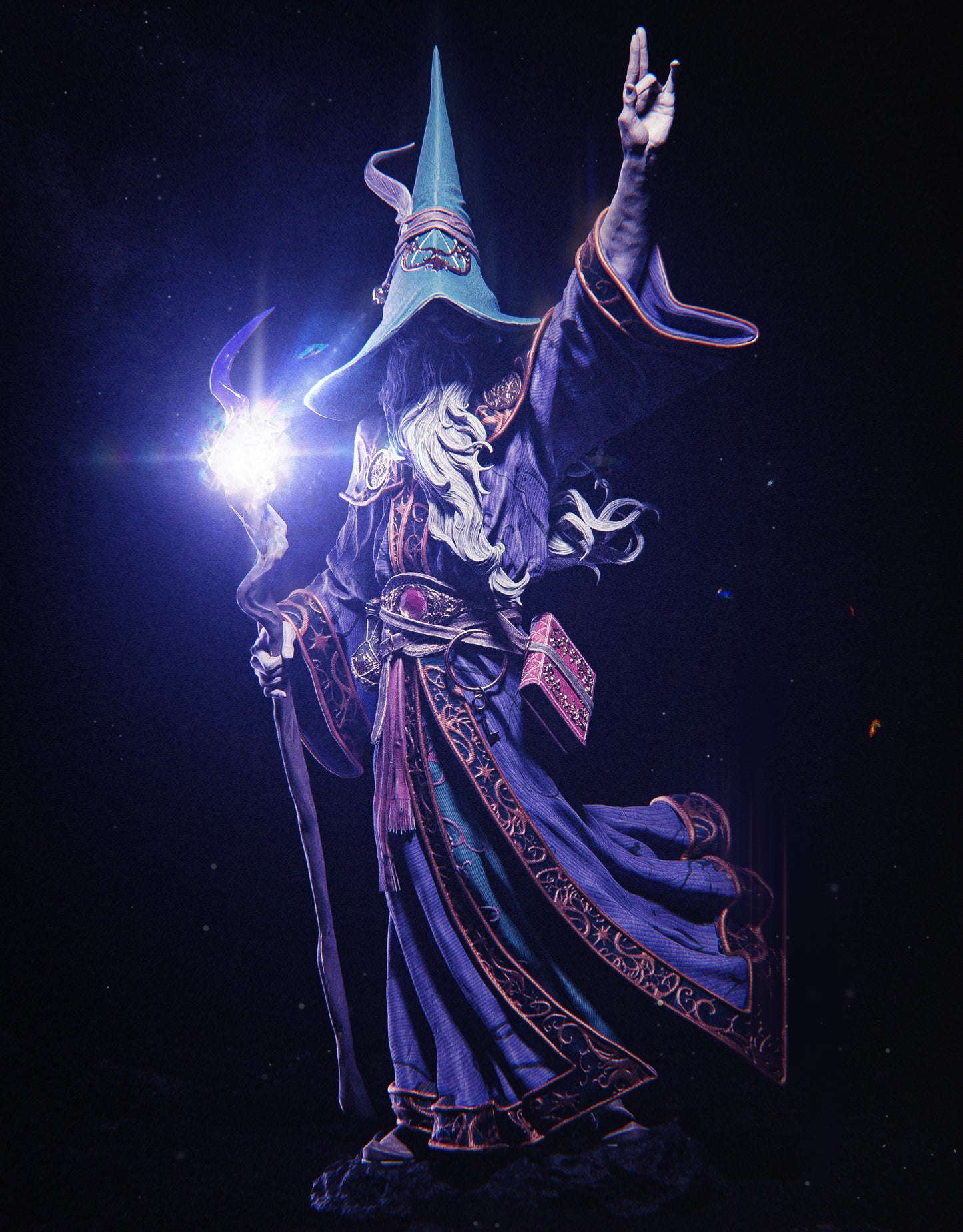Merlin Statue