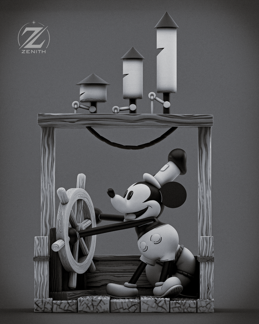 Mickey Statue 3D-Printed Kit