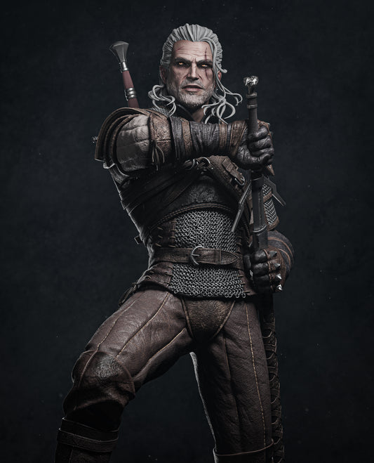 Geralt Statue
