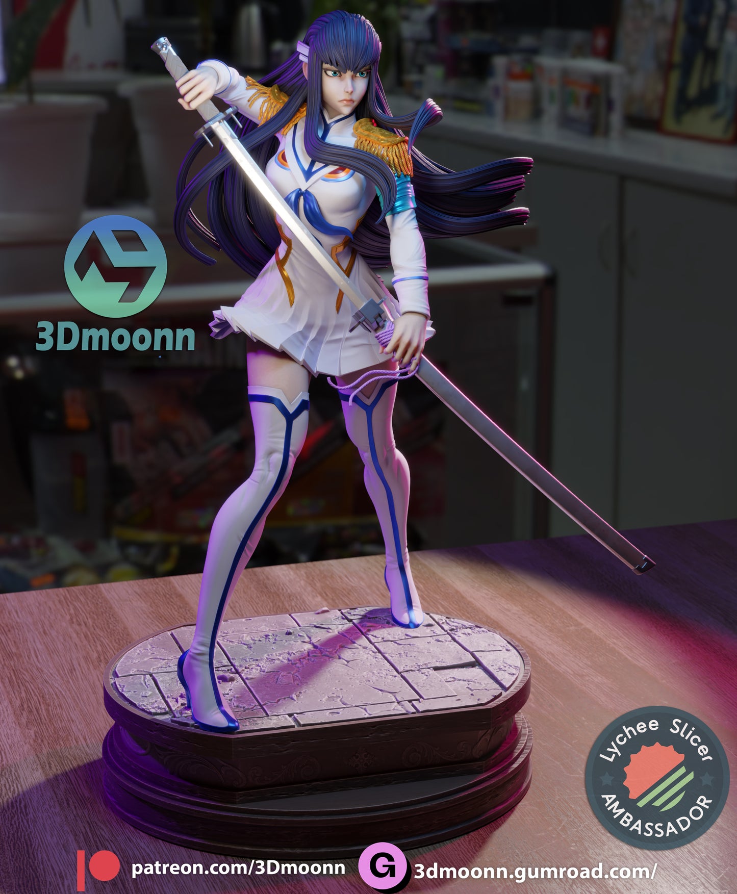 Satsuki Kiryuin Statue