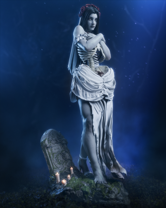 Undead Bride Statue