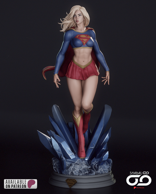 Supergirl Statue