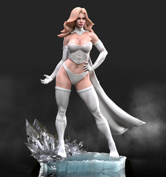 Emma Frost Matc3D Statue