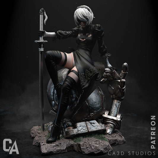 2B Statue