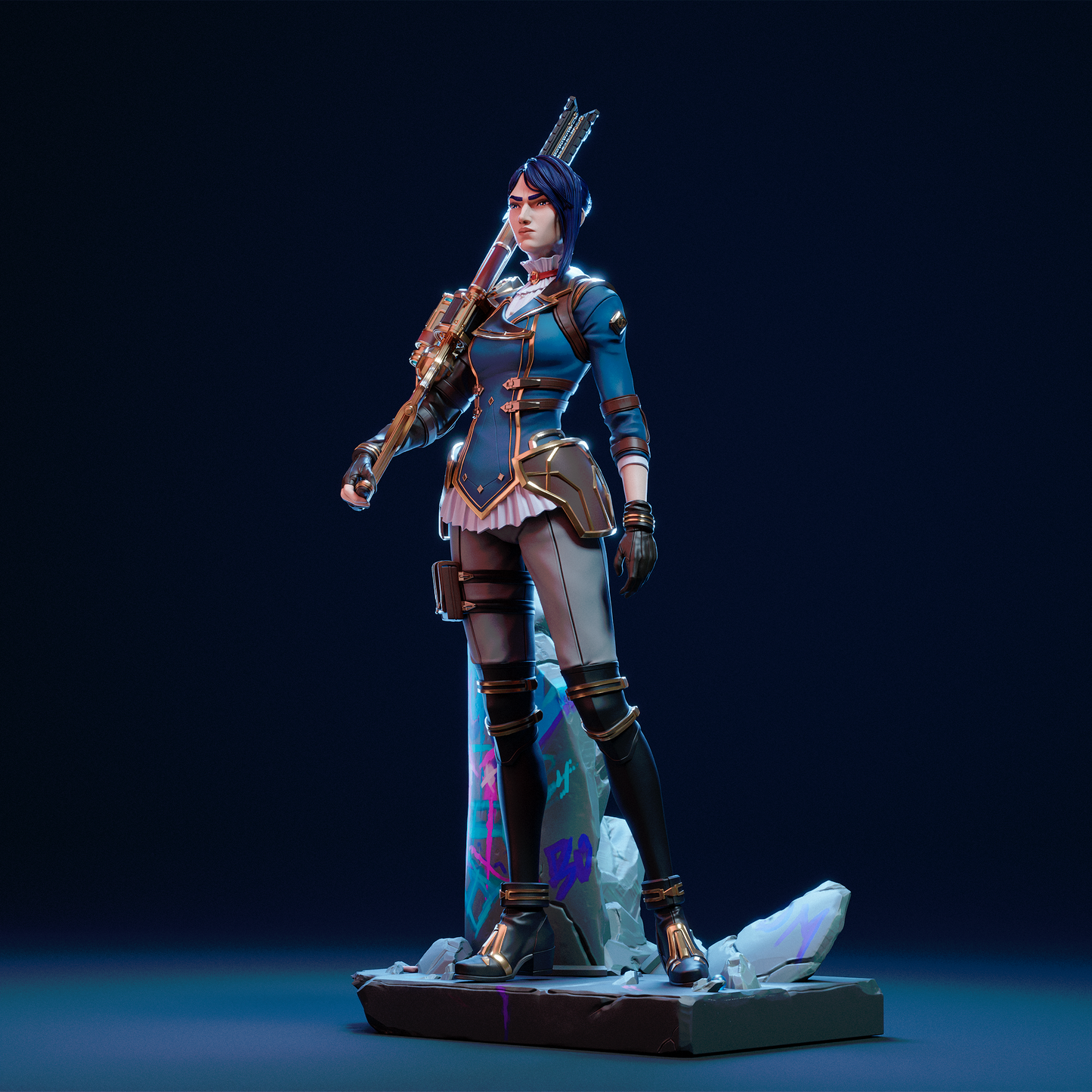 Caithlyn (LOL) Statue