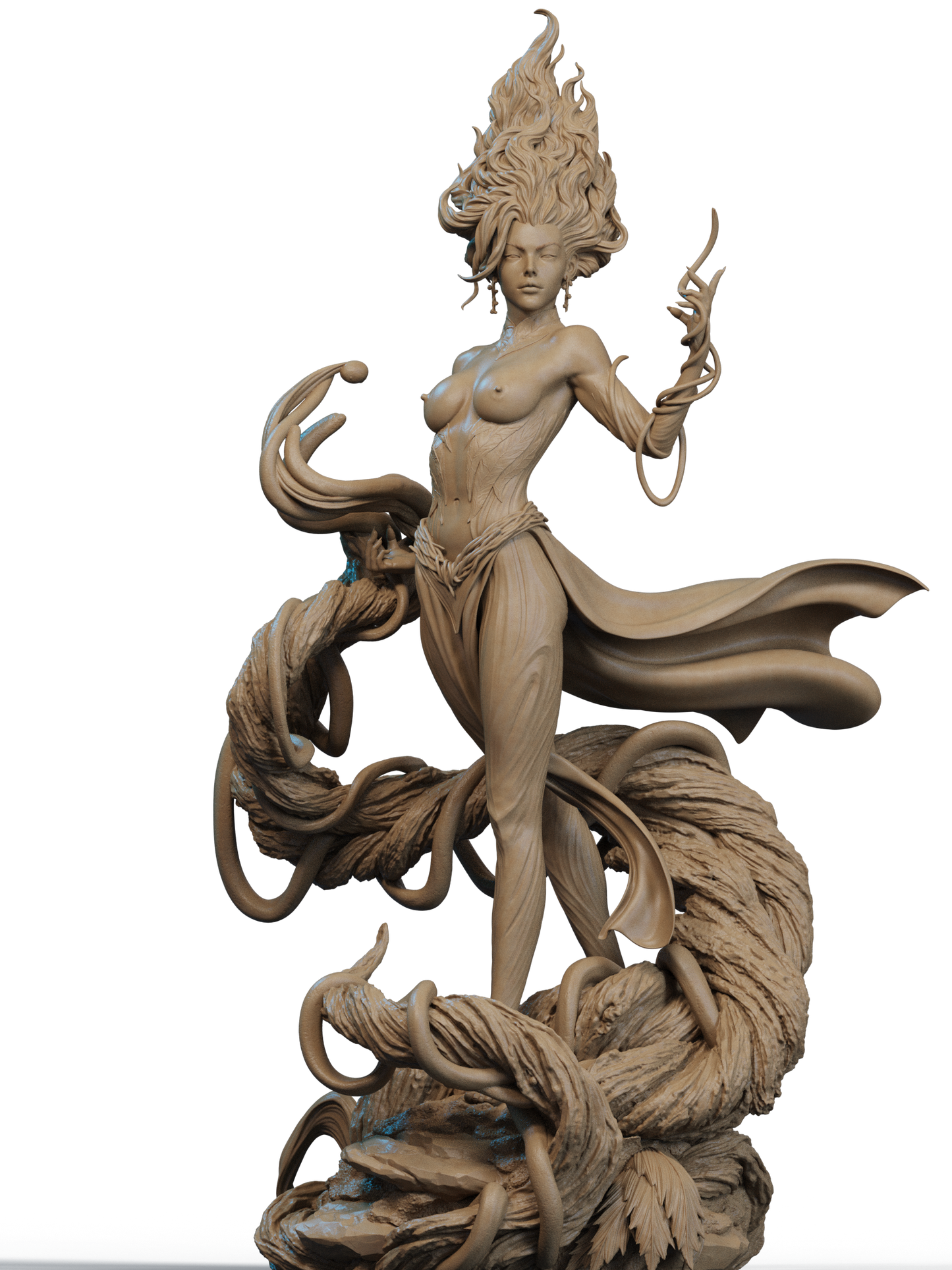 Gaia Statue 3D-Printed Kit