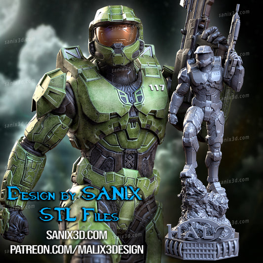 Master Chief Statue