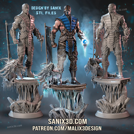 Sub Zero Statue