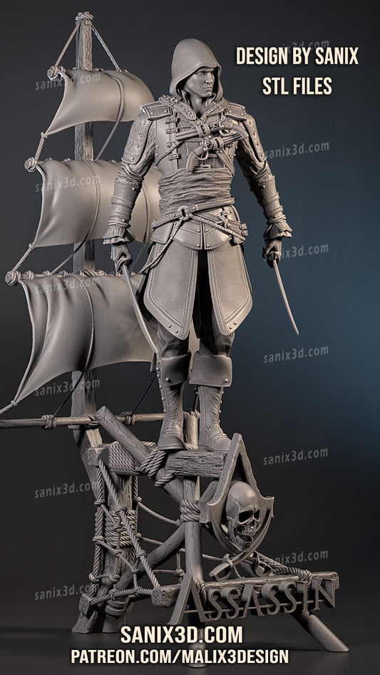 Assassins Creed Statue