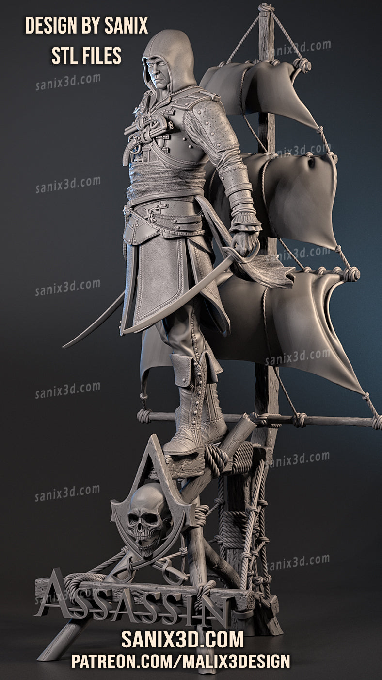 Assassins Creed Statue