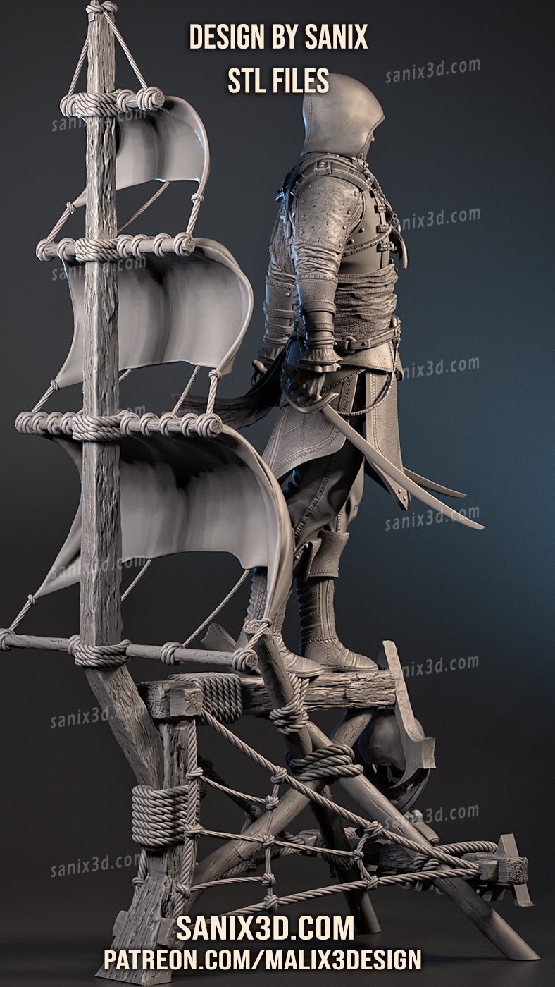 Assassins Creed Statue