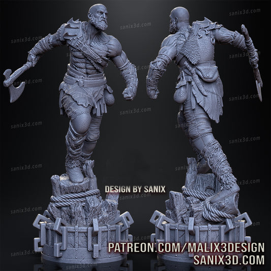 Kratos Statue