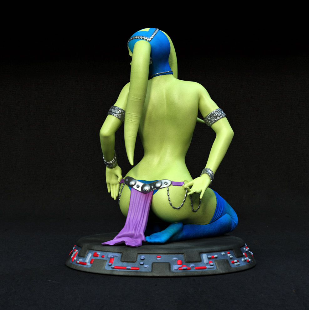 Jabba's Dancer Statue