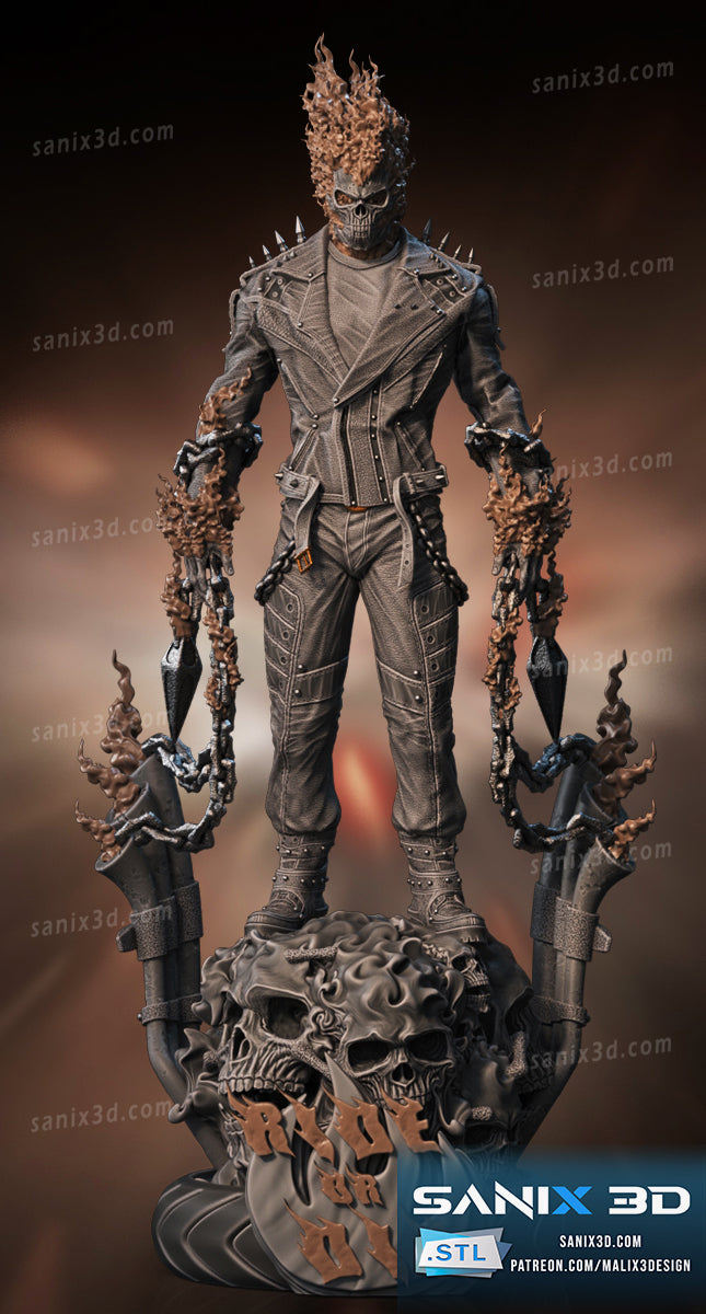 Ghost Rider Statue