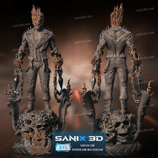 Ghost Rider Statue