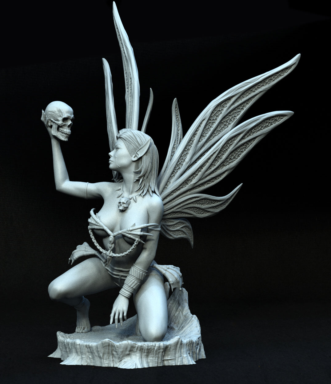 Dark Fairy Statue