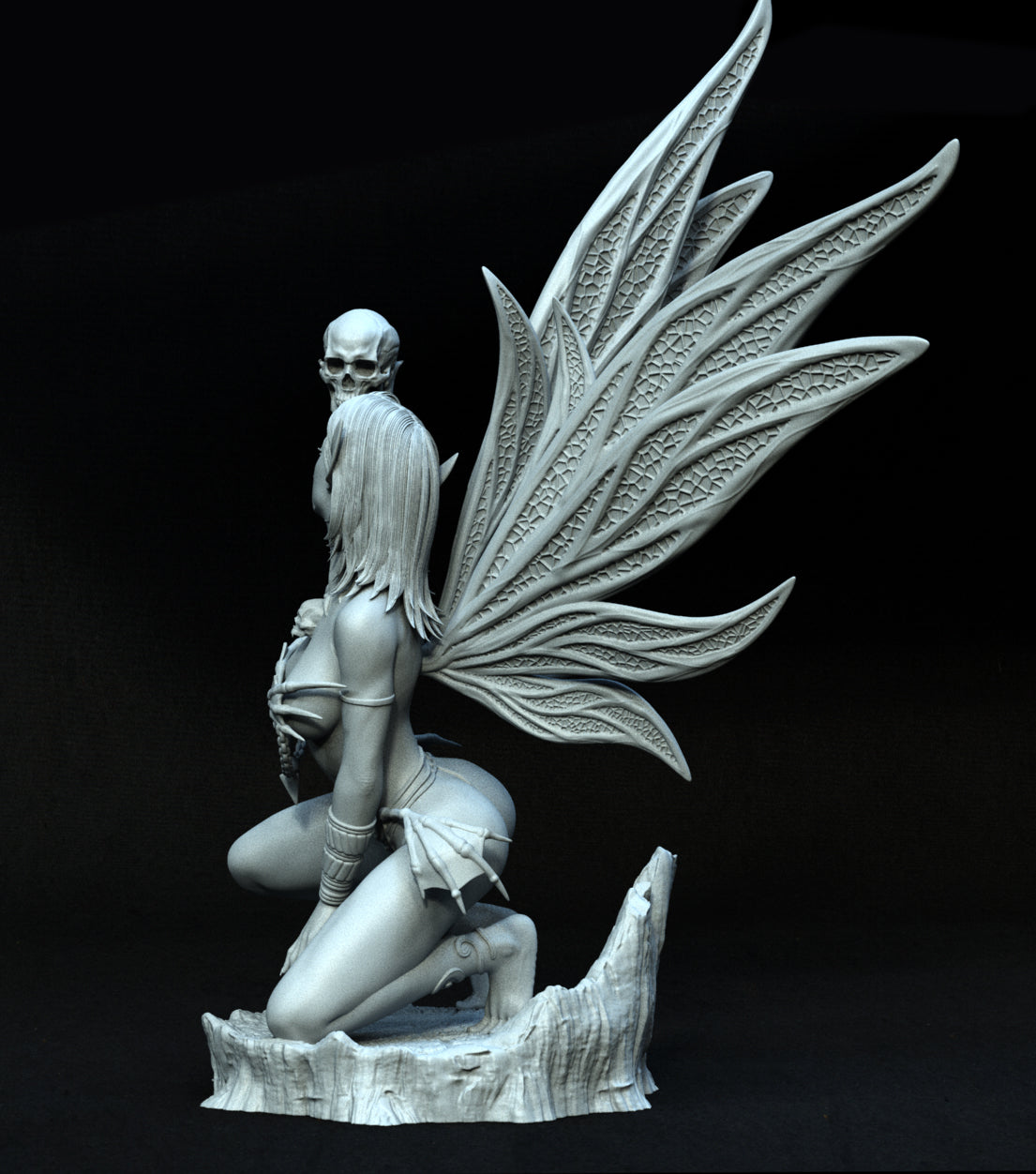 Dark Fairy Statue