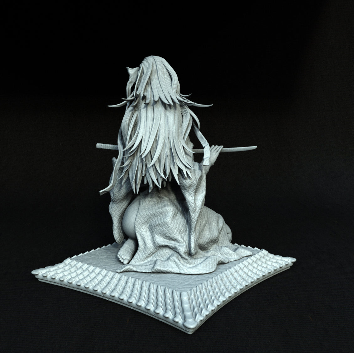 Ninja Woman Statue