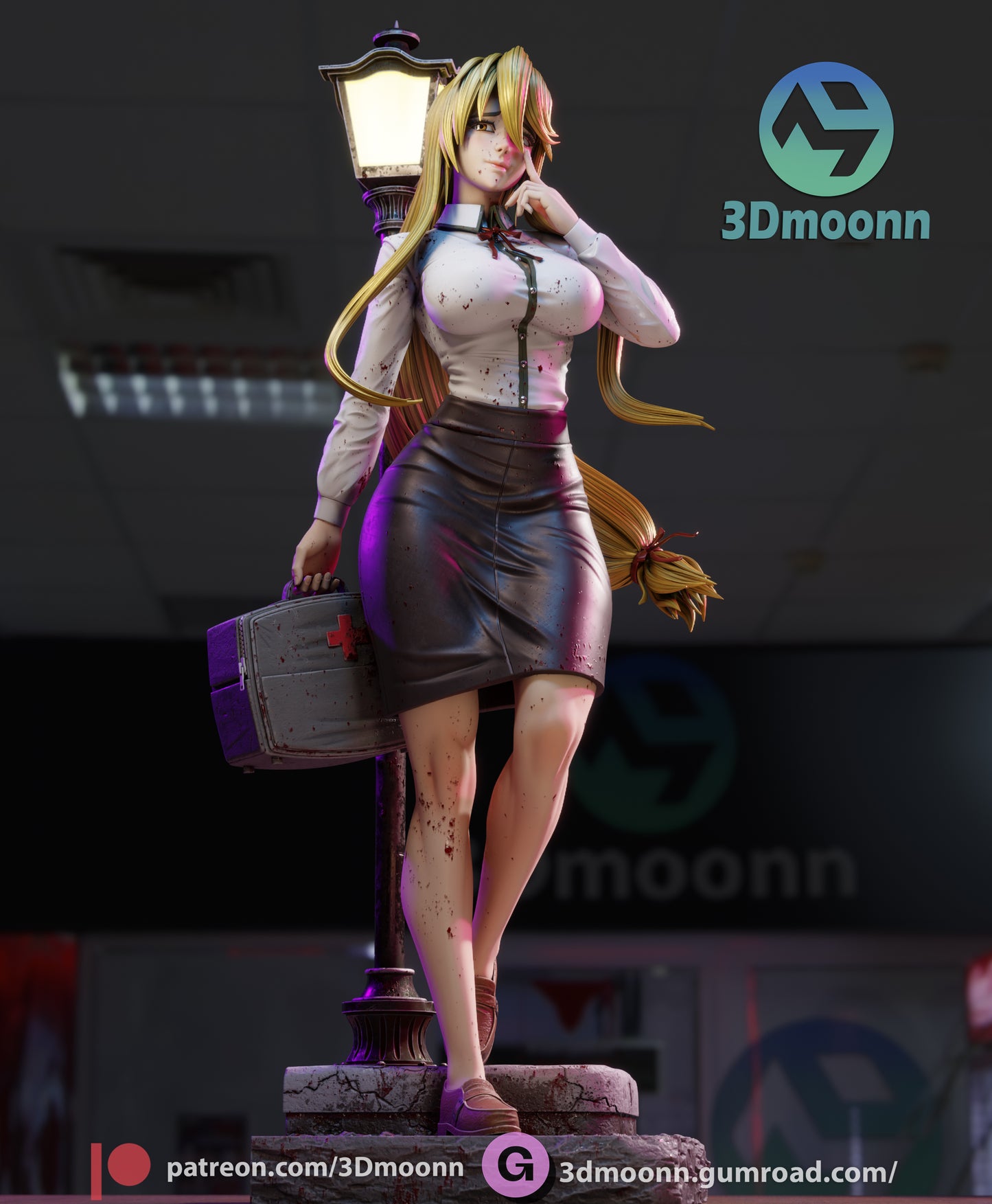 Shizuka Marikawa Statue