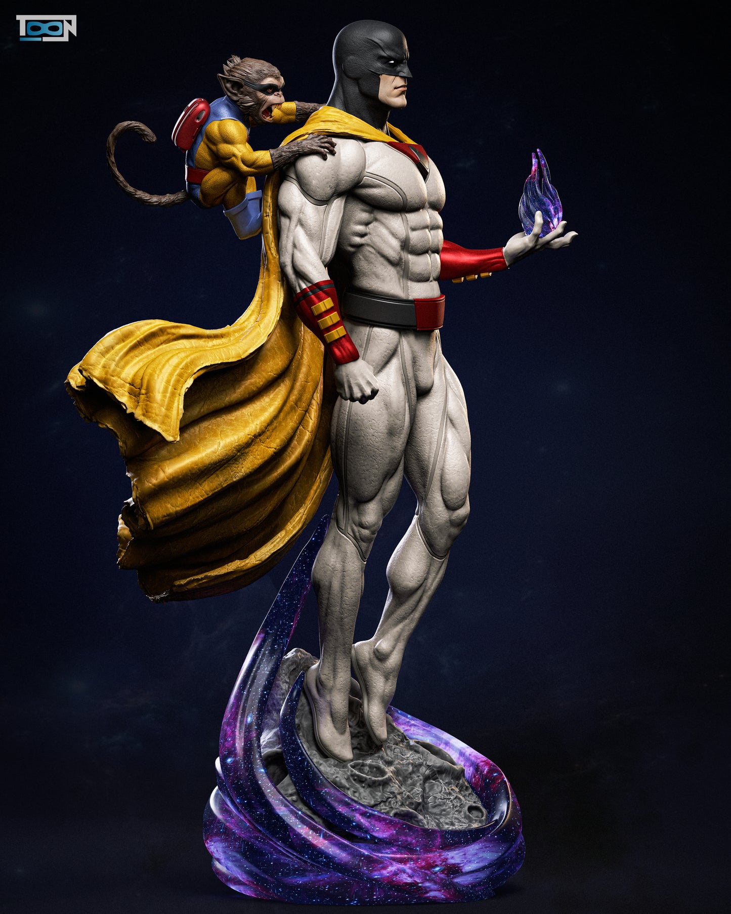 Space Ghost Statue