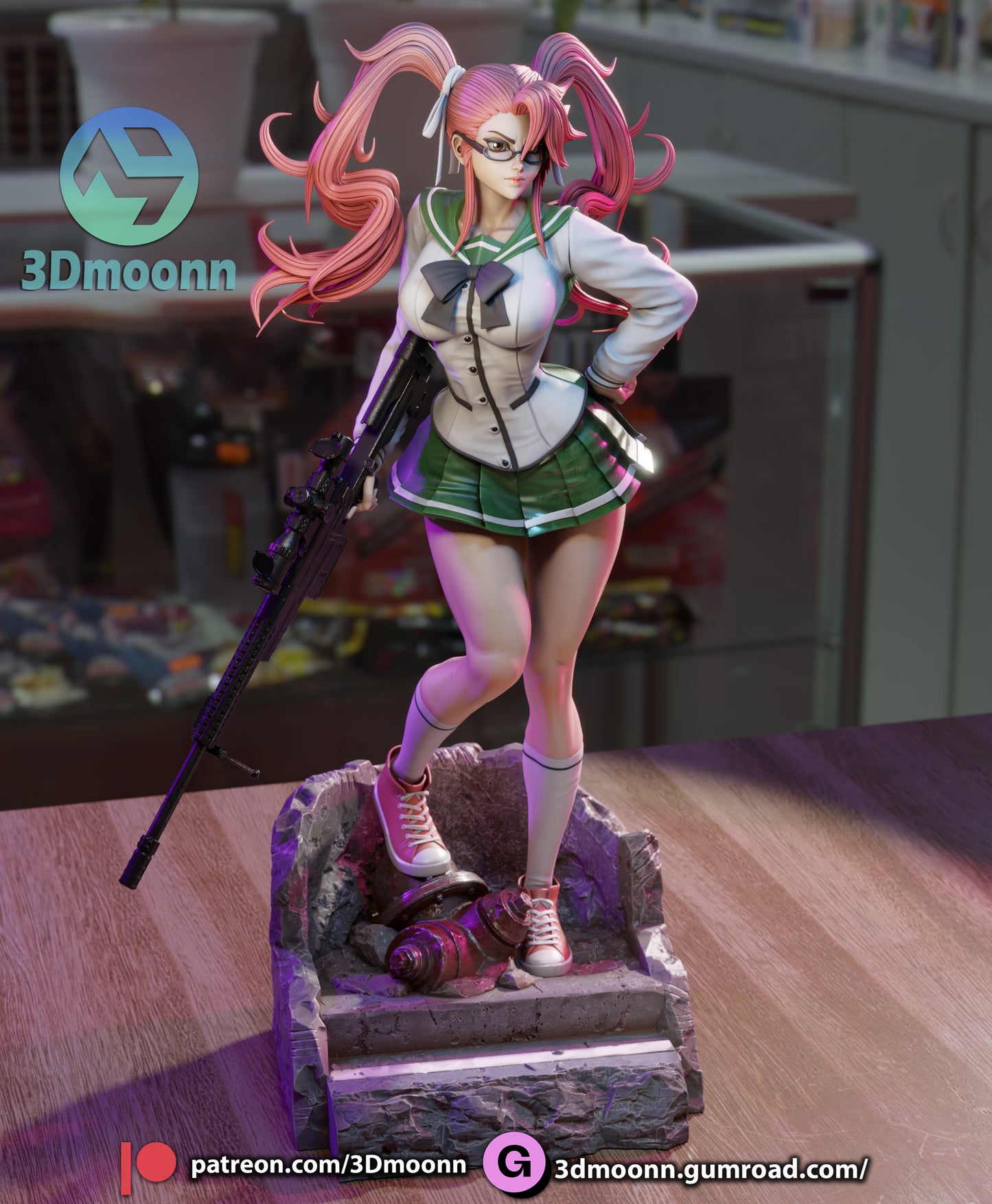Saya Takagi Statue